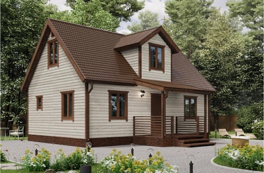 Дачный дом «Сказка» 6х9